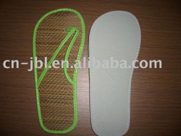 straw comfortable slipper