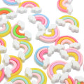 Bulk 100Pcs Cabochons Flatback in resina Kawaii Flat Back Cloud Craft Scrapbooking per la decorazione della clip dell&#39;arco dei capelli