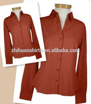 Lantern Sleeve Casual Women Shirts