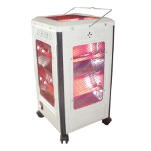 5 Faces 2000W Quartz Infrared Heater with 10 Heating Elements
