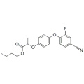 Ácido propanoico, 2- [4- (4-ciano-2-fluorofenoxi) fenoxi] -, (57279074,2R) - CAS 122008-78-0