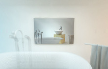 Waterproof mirror tv