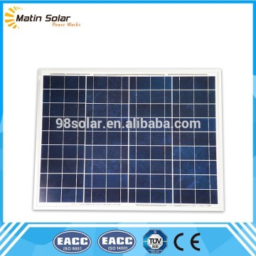 International certified safety high technology product soalr panel