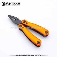 11 in 1 Mini functional pliers in black oxidation finish Foldable pliers small pliers gift pliers