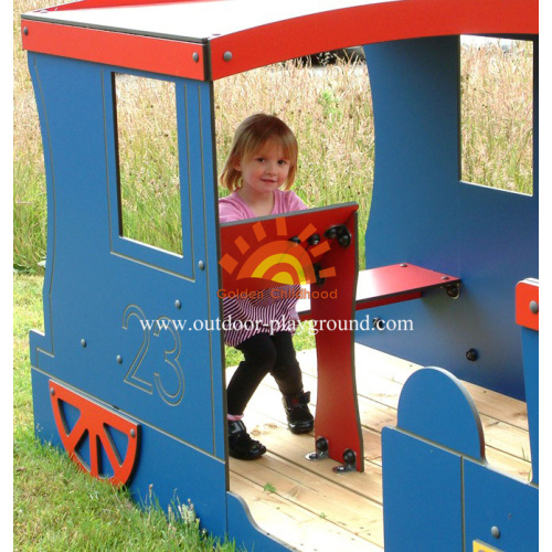 Kundenspezifisches modulares Kinderspielhaus im Freien