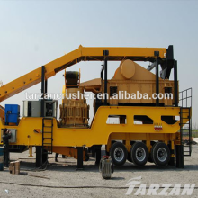 Durable mobile crusher screen plant with CE ISO