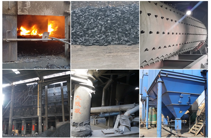 Electrode Paste Briquettes Ladder Egg Shaped for Silicon Manganese Furnace