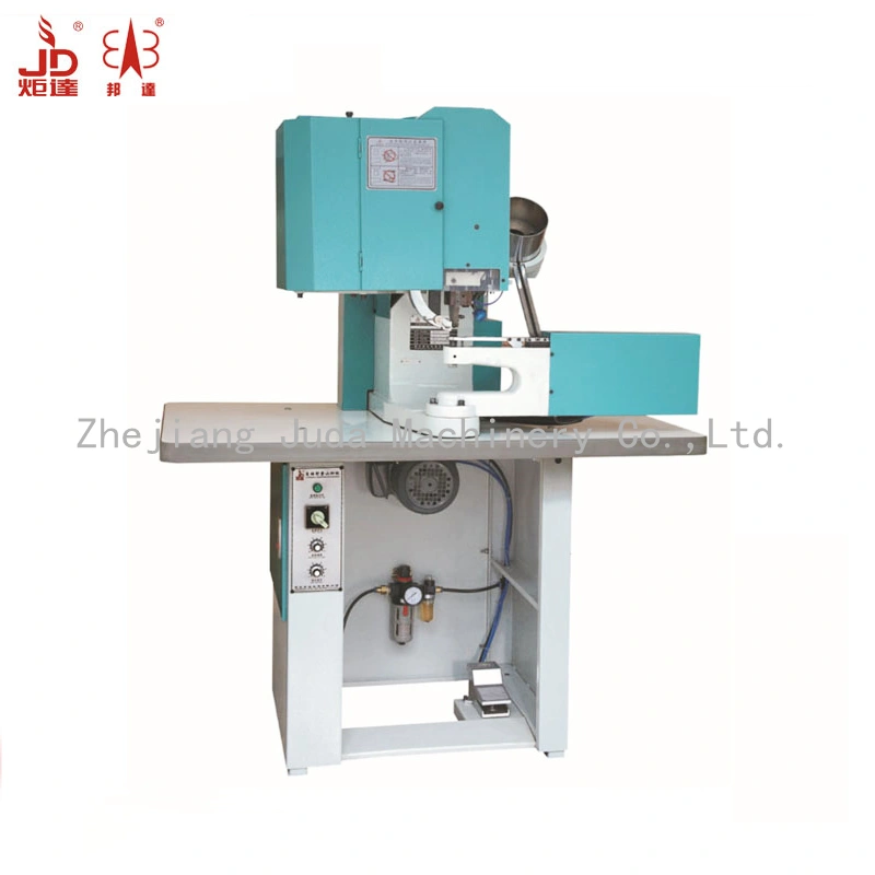 Automatic Hooks Button D-Ring Buckle Fixing Machine Shoe Making Machine