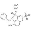 名称：１，３－ナフタレンジスルホン酸、７－ヒドロキシ－８－（２－フェニルジアゼニル） - 、ナトリウム塩（１：２）ＣＡＳ １９３６－１５－８