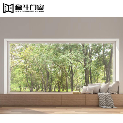 Aluminium Fixed Floor to Ceiling Angle Window