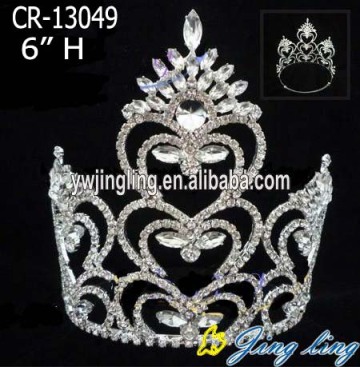 Custom beauty queen crowns wholesale princess tiaras