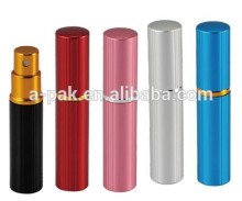 PA-054 3ml small volume cylindrical oxidation aluminium perfume atomizer
