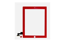 Red Ipad 2 Replacement Touch Screen , Apple Glass Touch Screen