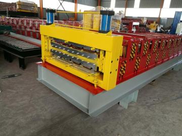 Double Deck Roofing Roll Forming Machine