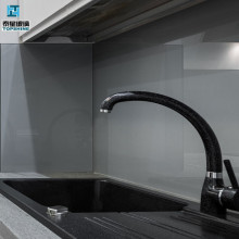 Glass Kitchen Splashback Painted Wall Panel