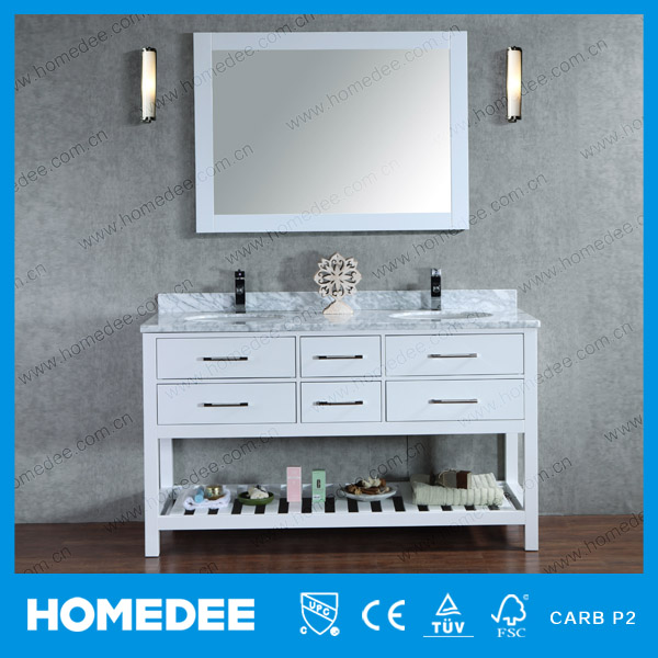 brthroom vanity white