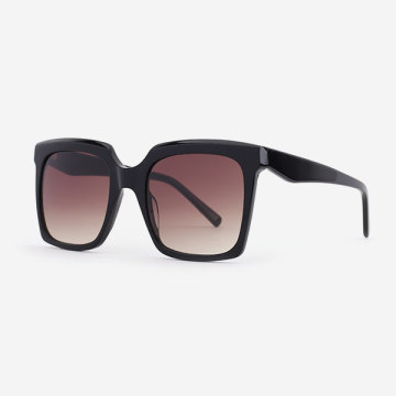 Square Oversize Acetate Women Sunglasses