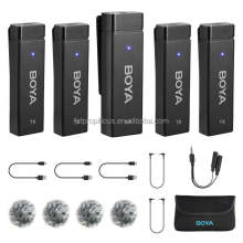 BO-YA BY-W4 4-Channel Wireless Lavalier Microphone System