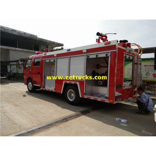 Camiones de bomberos nuevos de 7000 litros Dongfeng