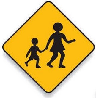 road traffic warning sign