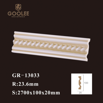 New Design Compact European Style Decorative Panel Molding