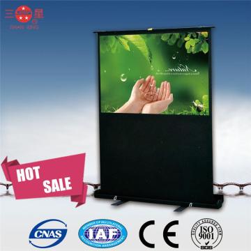 Floor stand tripod projector screen