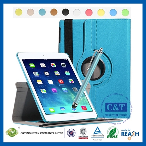 C&T Leather Smart Cover Case for Apple iPad Air