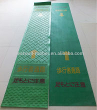Passage rubber mat Rubber walker safety passage mat
