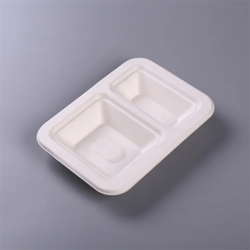 Biodegaradable Pulp Paper Food Tray Food Serving Tray