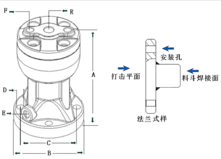 Sx Series Impact Relay Pneumatic Air Hammer