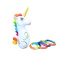 Inflatable Unicorn Pool Ring Toss Permainan Inflatable Toys