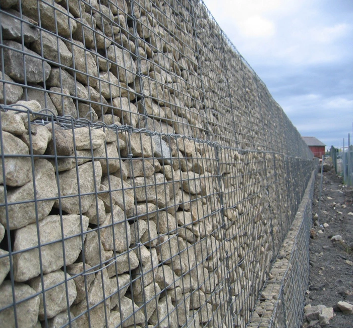 1mx1mx0.5m Galvanized Welded Gabion Retaining Wall