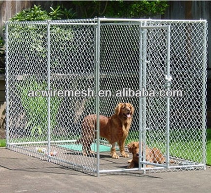 Lucky Dog run fence chain link type-ISO factory