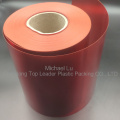 red rigid PVC film for pharmaceutical blister pack