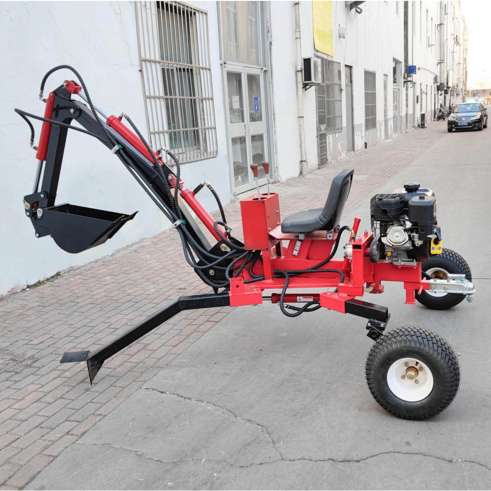 Hot sales towable backhoe excavator with thumb