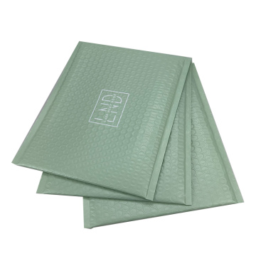 Green Poly Bubble Mailer Self Seal