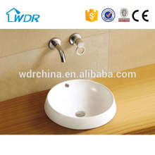Small size table top design sanitary ware bathroom basin