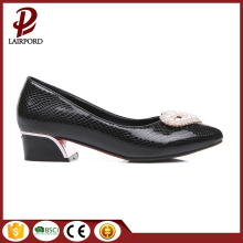 low heel flat women PU Serpentine shoes