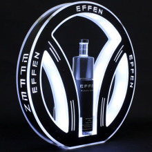 Lighting acrylic liquor display