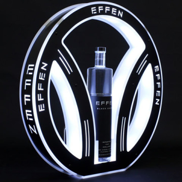 Lighting acrylic liquor display