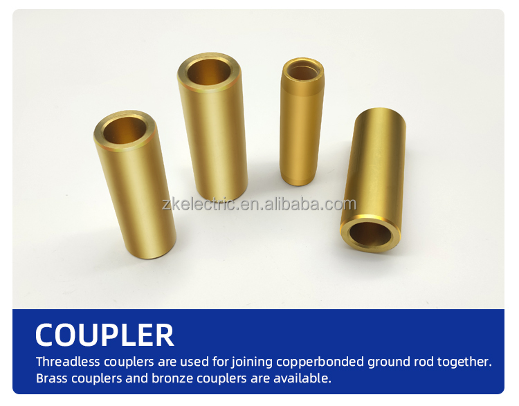 1/6 Free Sample 5/8-Inch by 8-Feet Copper Bonded Earth rod,Ground Rods For Electrical Industries