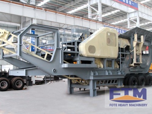 Mobile Crusher Machine/Low Cost Portable Crusher