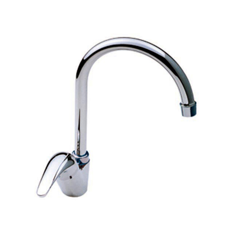 Hot sell cheap customized classic chrome plated cold hot water saving sink kitchen faucet