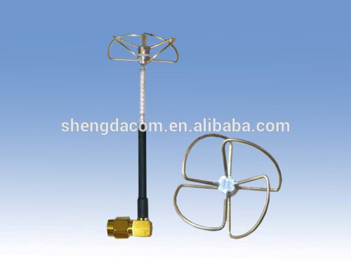 FPV Antenna / 5.8 GHz Cloverleaf Whip Antenna / Skew Planar antennas