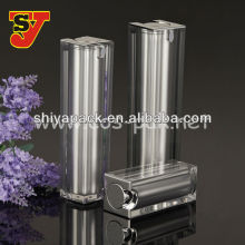 Silver Square Acrylic Skin Care Airless Bottles