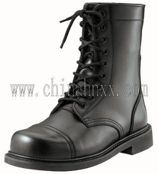 Top grade leather Army military boot
