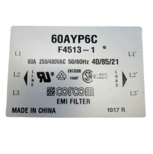 CORCOM Tyco Electronics 60AYP6C F4513-1 60A 250/480VAC High Voltage Three-Phase Filter