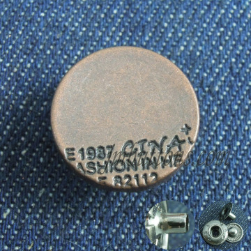 metal buttons snaps for garments accessoires