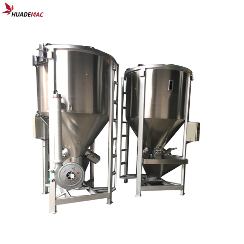 Vertical plastic granules mixer/mixing drying machine