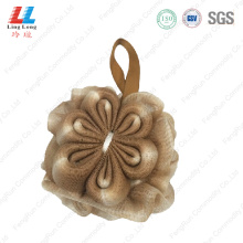 Crafted foam mesh flower sponge ball